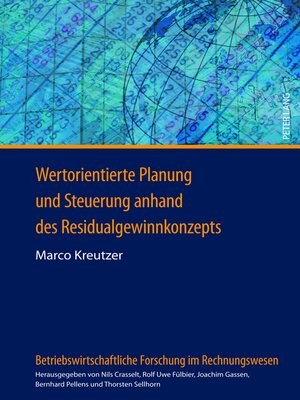 cover image of Wertorientierte Planung und Steuerung anhand des Residualgewinnkonzepts
